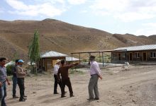 بازدید دکتر فاتح ریاست دانشگاه به اتفاق دکتر عرب امیری  و اعضای دفتر فنی دانشگاه از پردیس معدن آموزشی